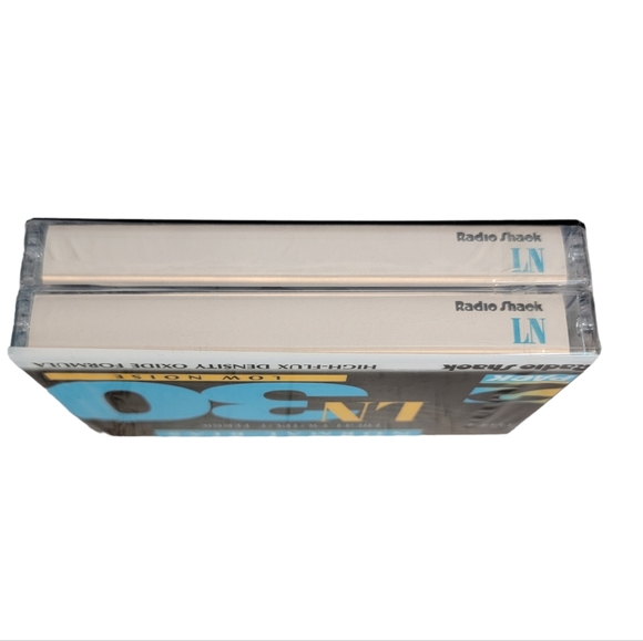 Radio Shack Normal Bias Low Noise Blank Media Recordable Cassettes 2 Pack - Picture 7 of 7